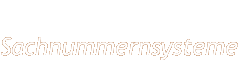 Sachnummernsysteme